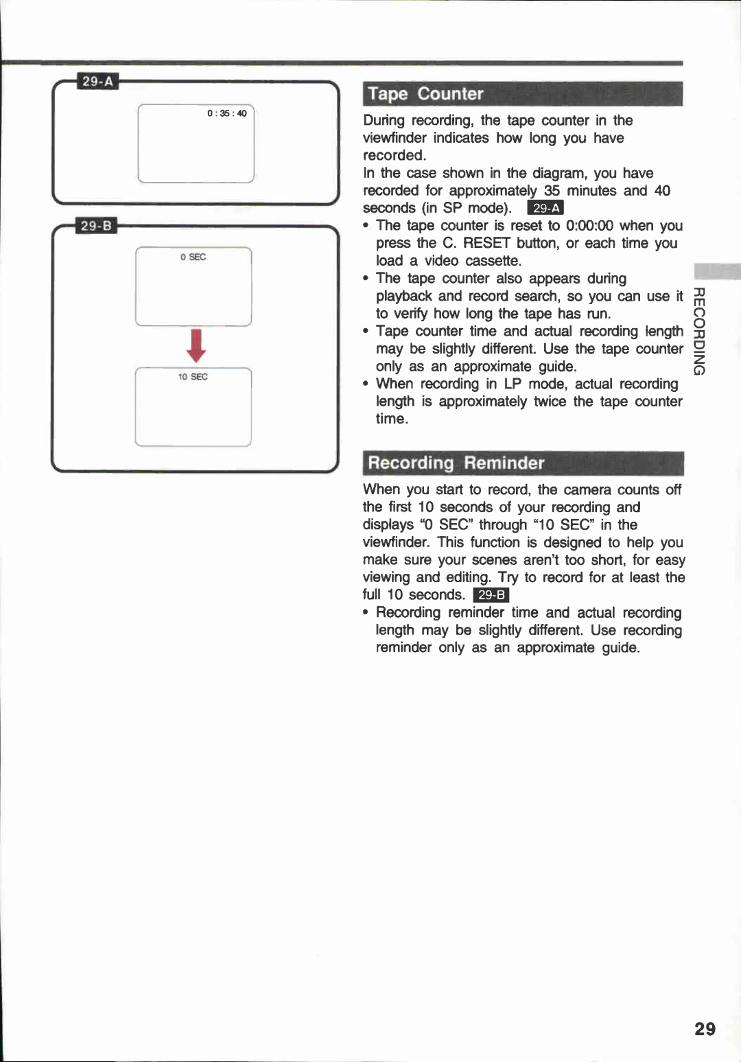 Canon E 600, E 400 manual 