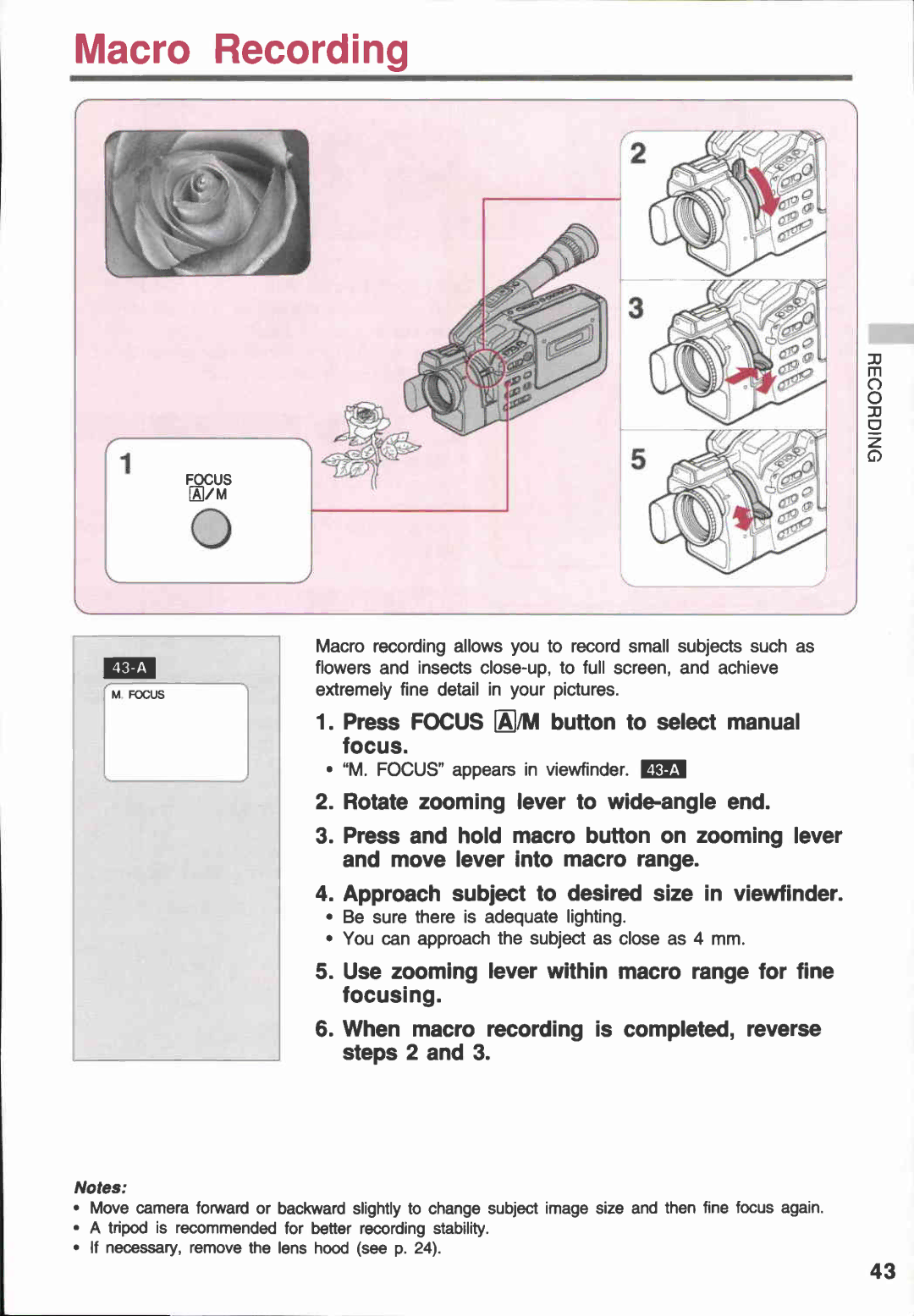 Canon E 600, E 400 manual 