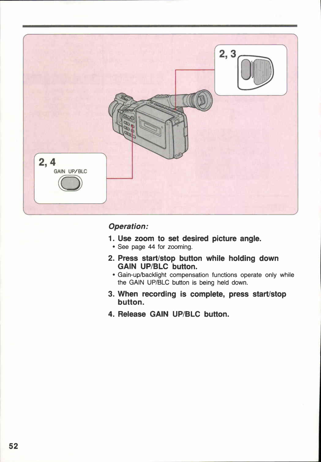 Canon E 400, E 600 manual 