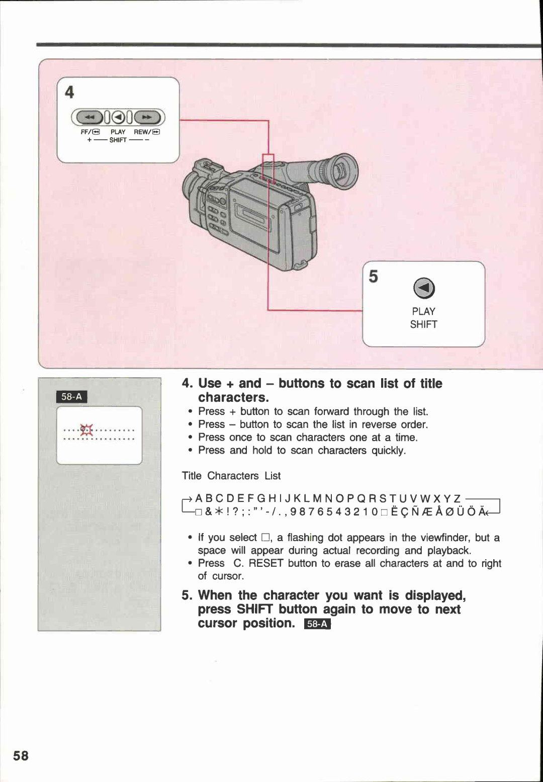 Canon E 400, E 600 manual 