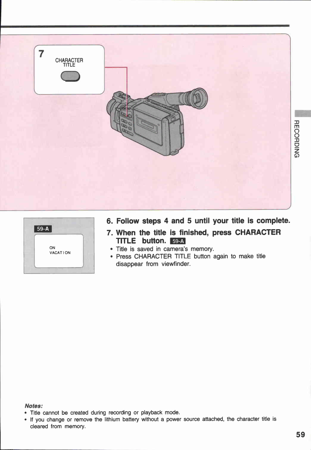 Canon E 600, E 400 manual 