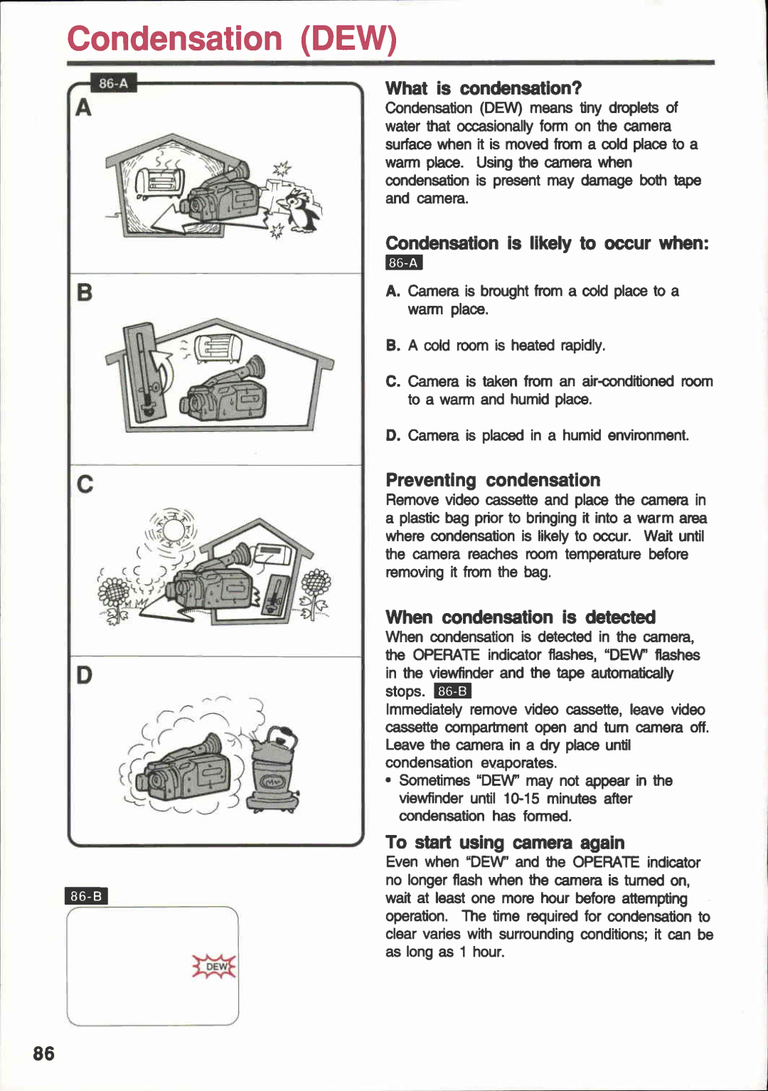 Canon E 400, E 600 manual 