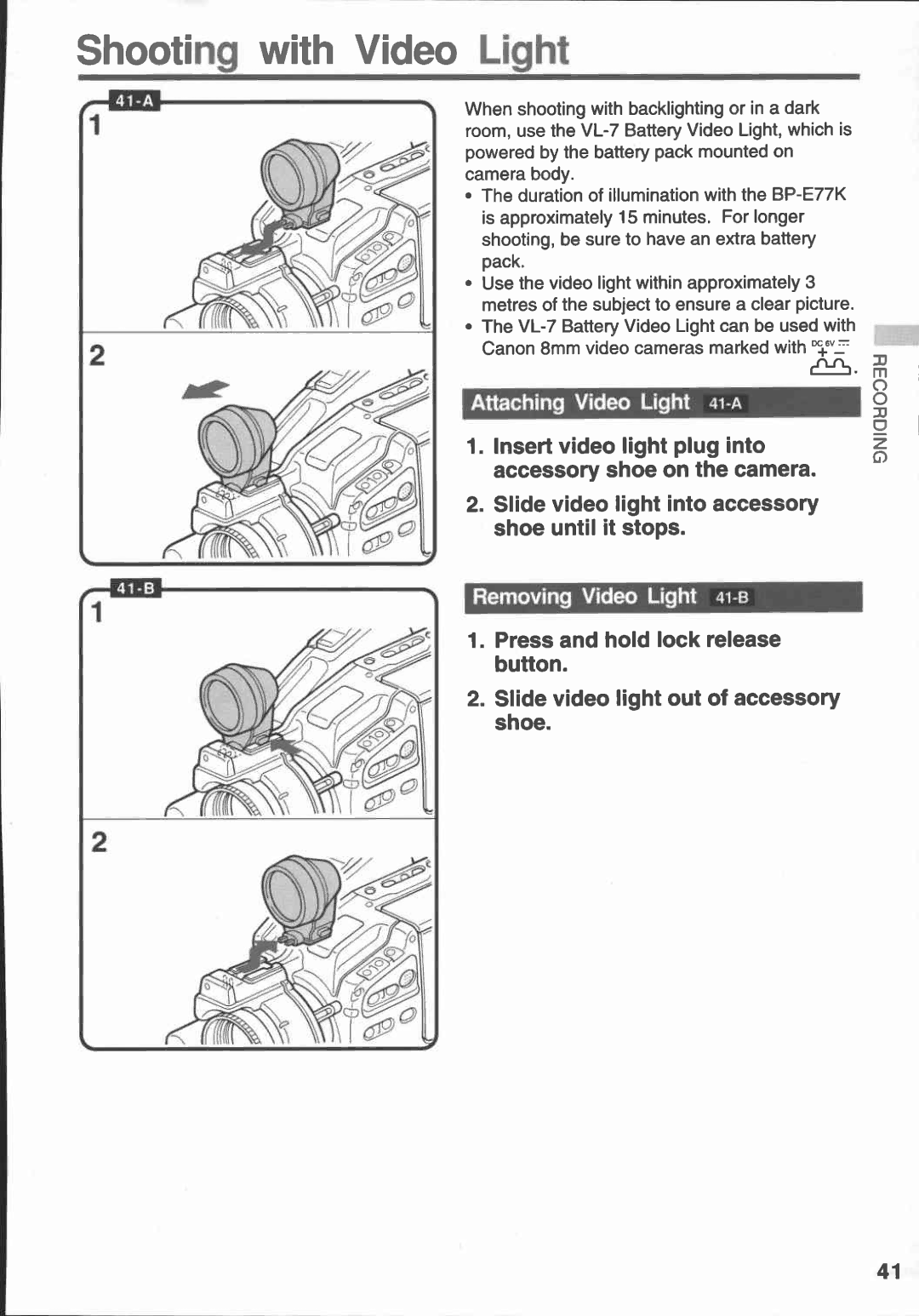 Canon E 430 manual 