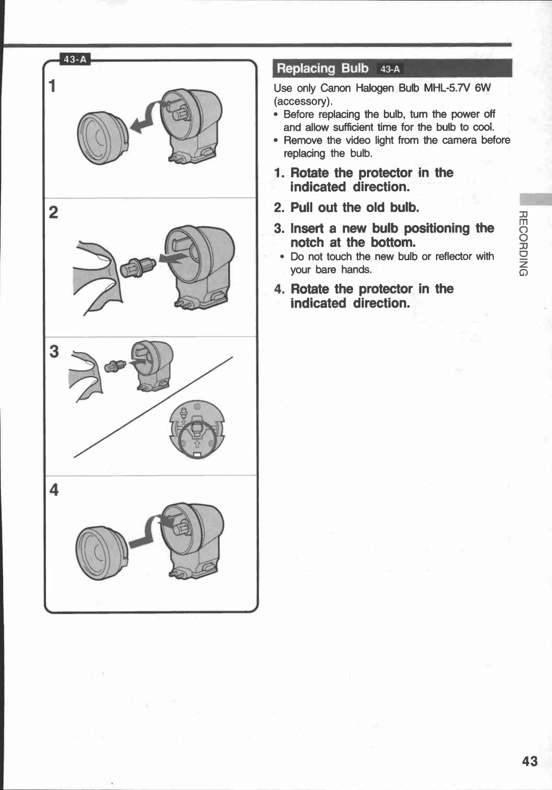 Canon E 430 manual 