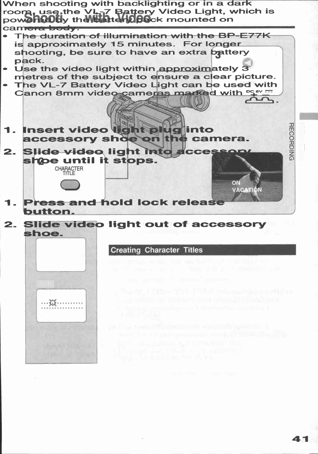 Canon E 430 manual 