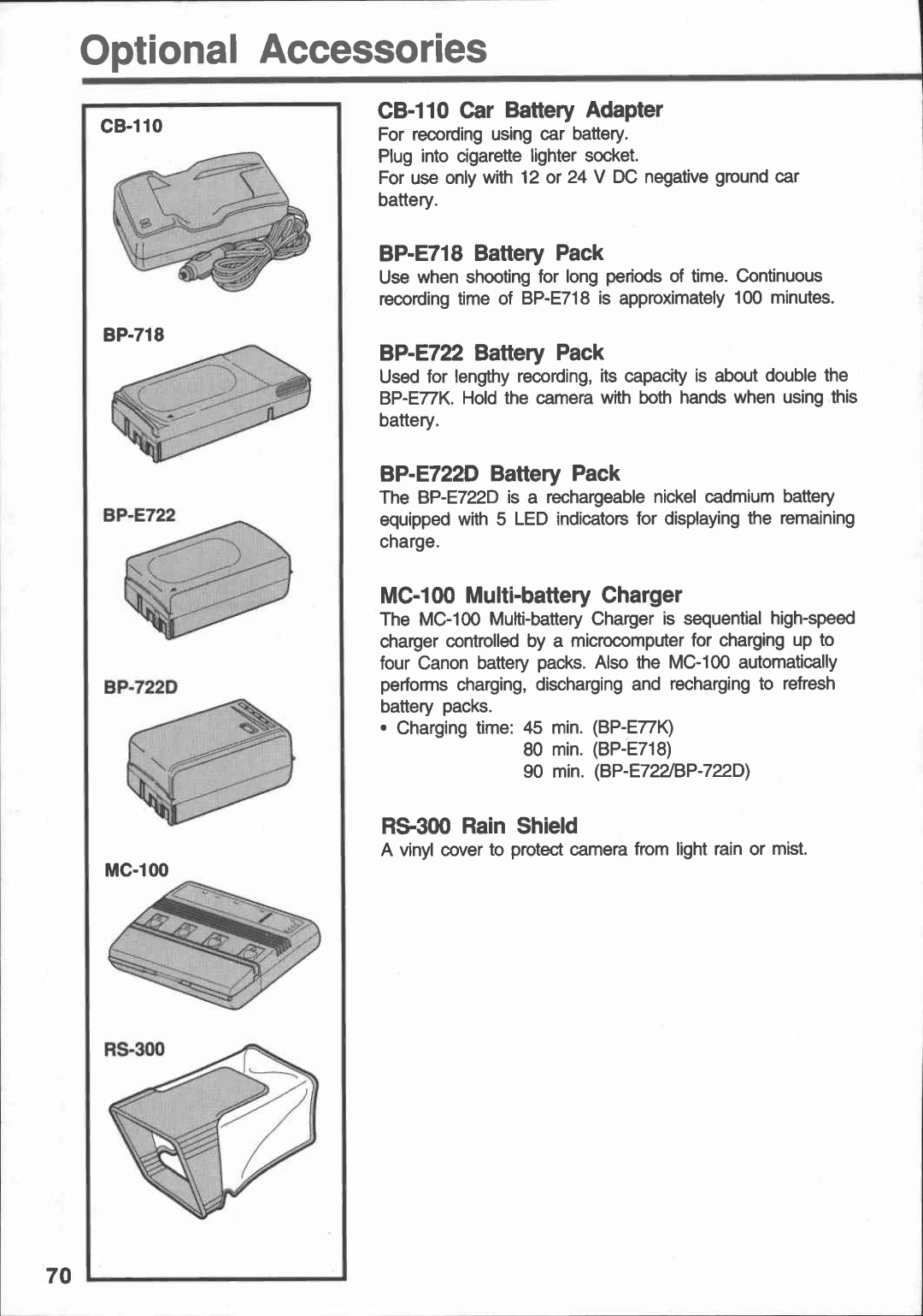 Canon E 430 manual 