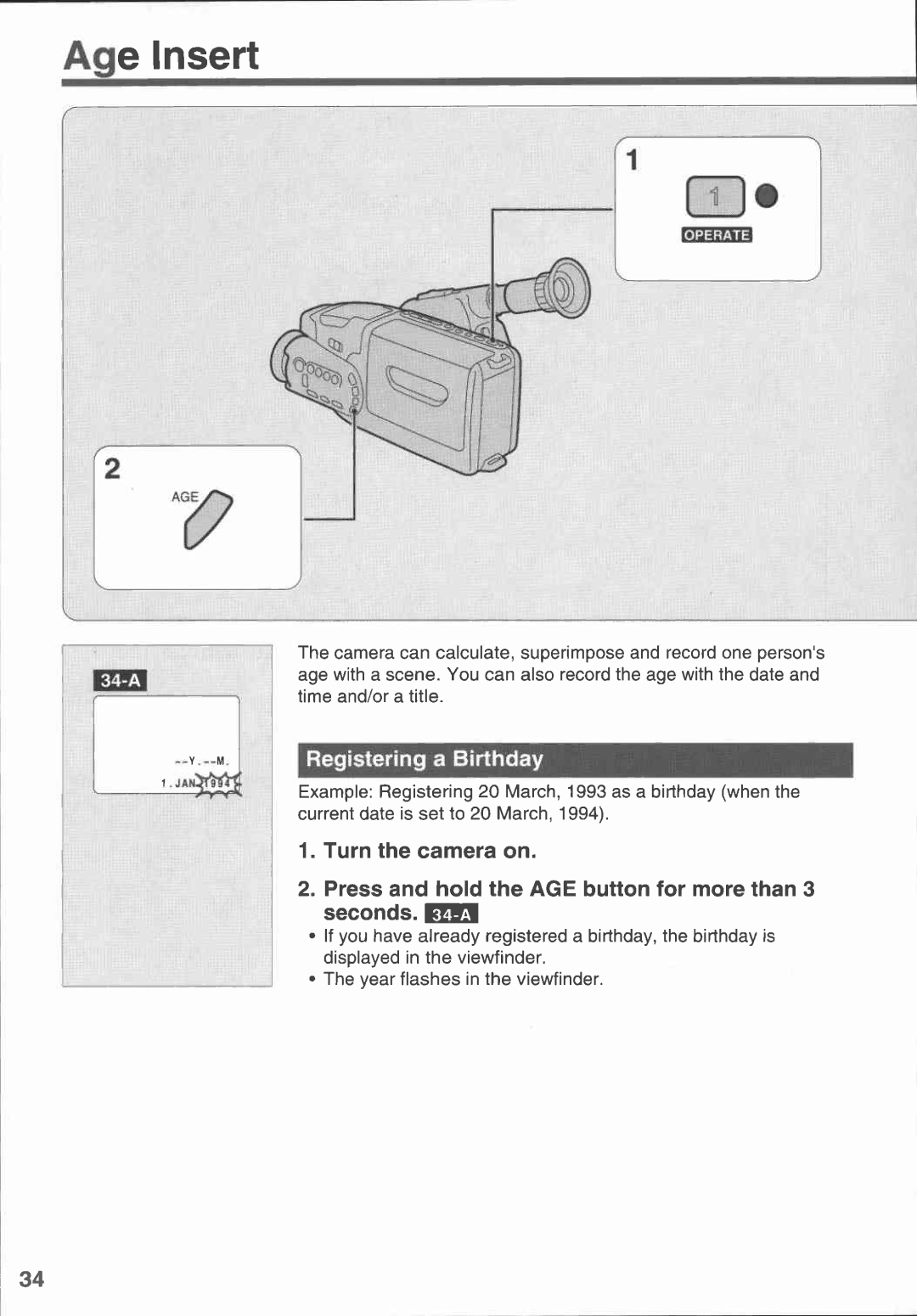 Canon E 500 manual 