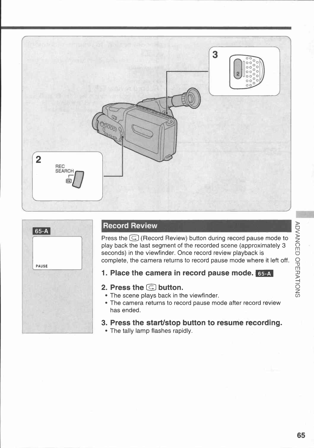 Canon E 500 manual 