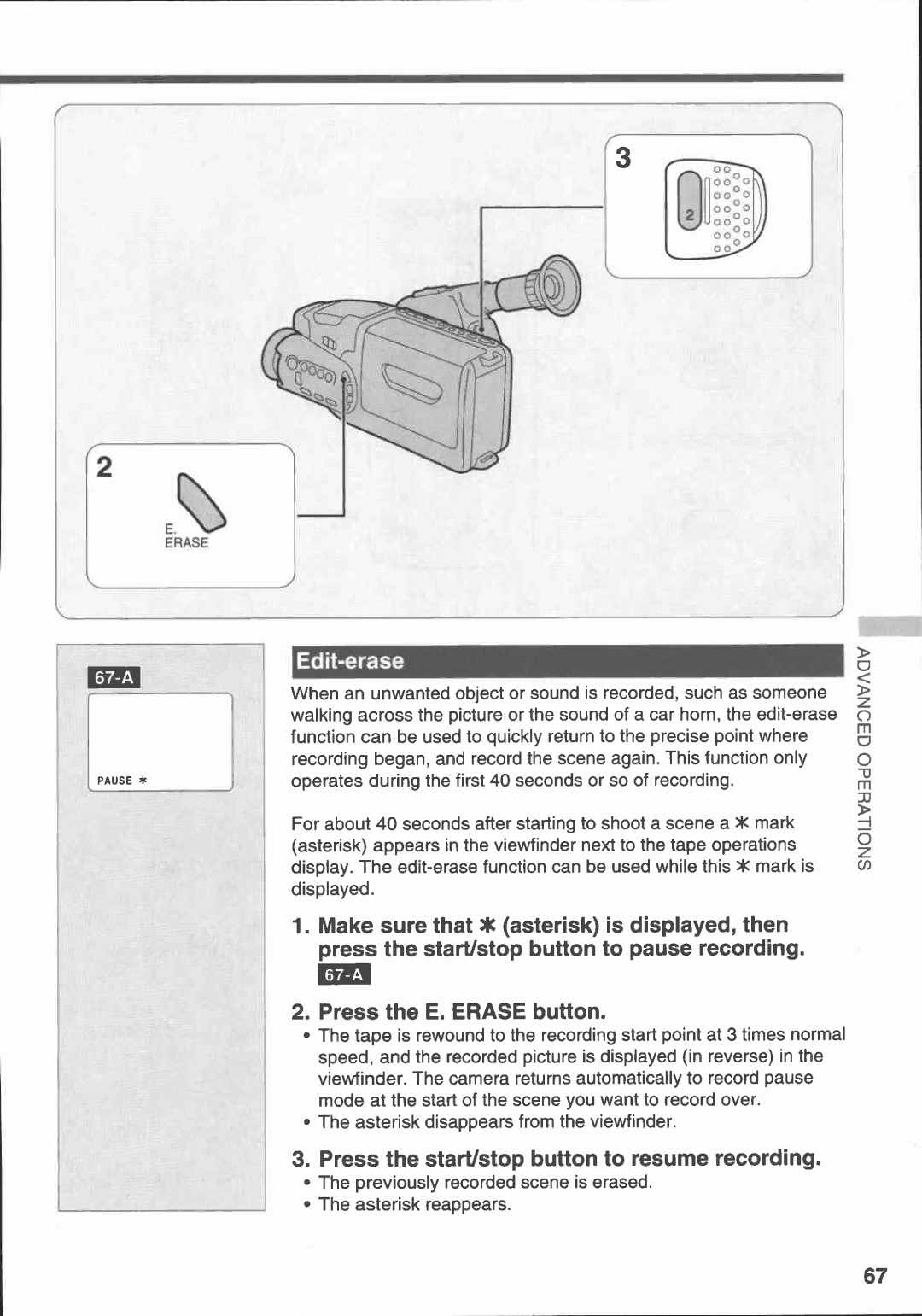 Canon E 500 manual 