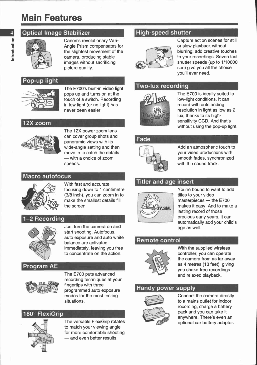 Canon E 700 manual 