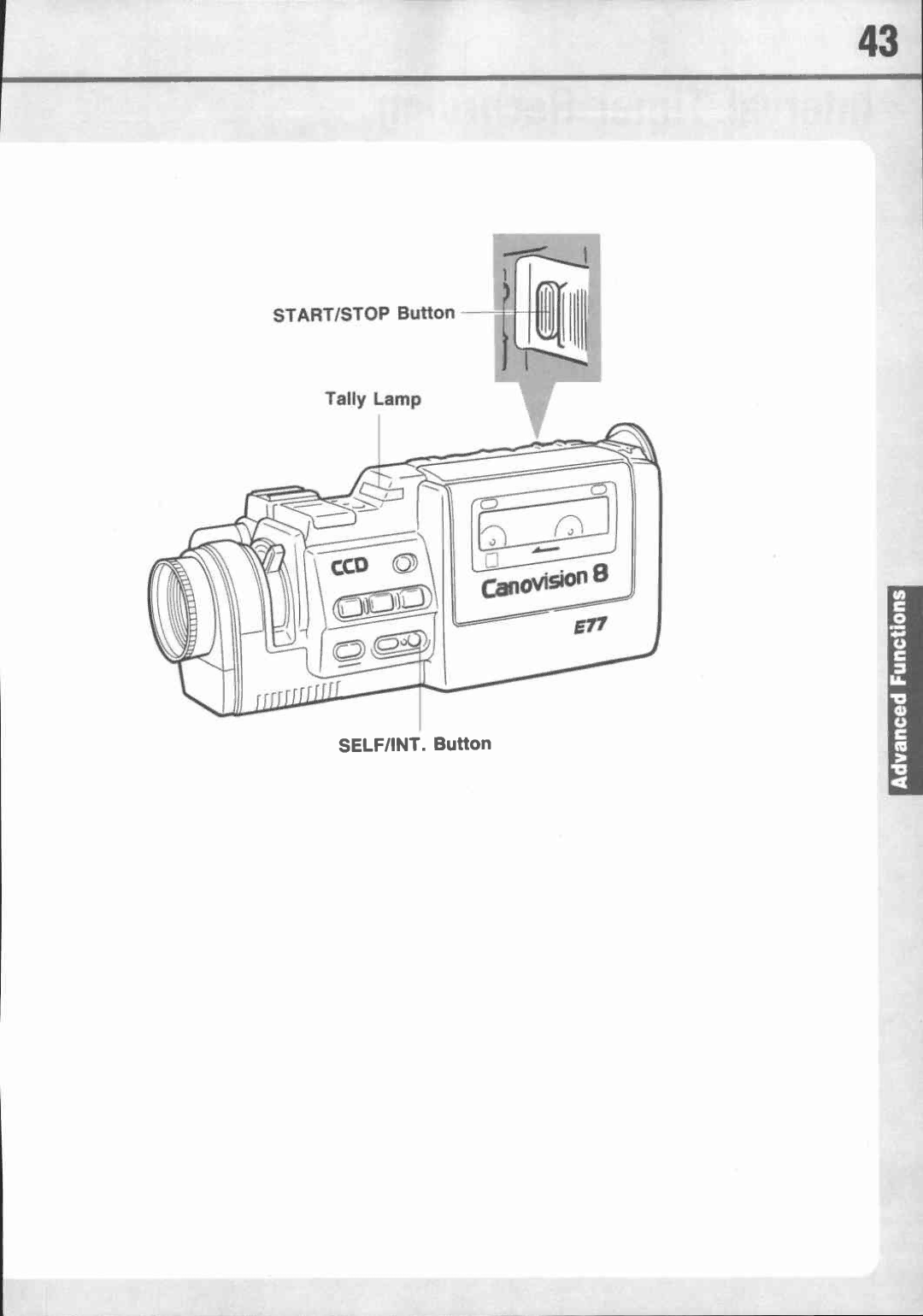 Canon E 77 manual 