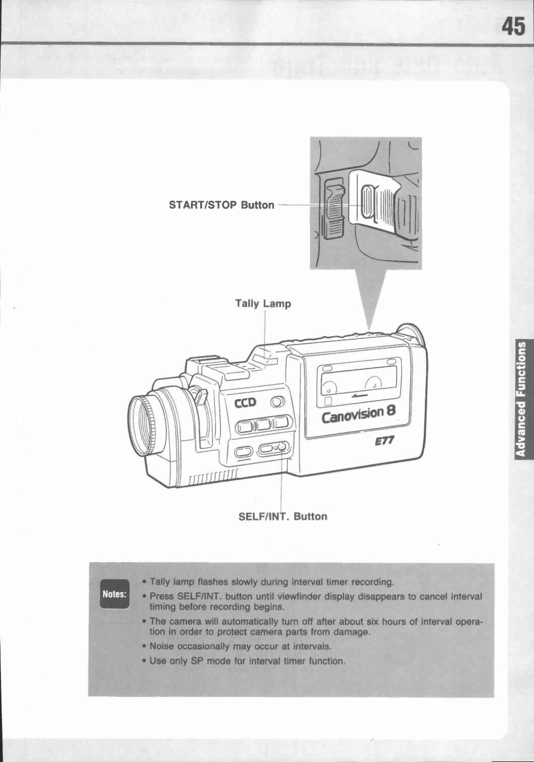 Canon E 77 manual 