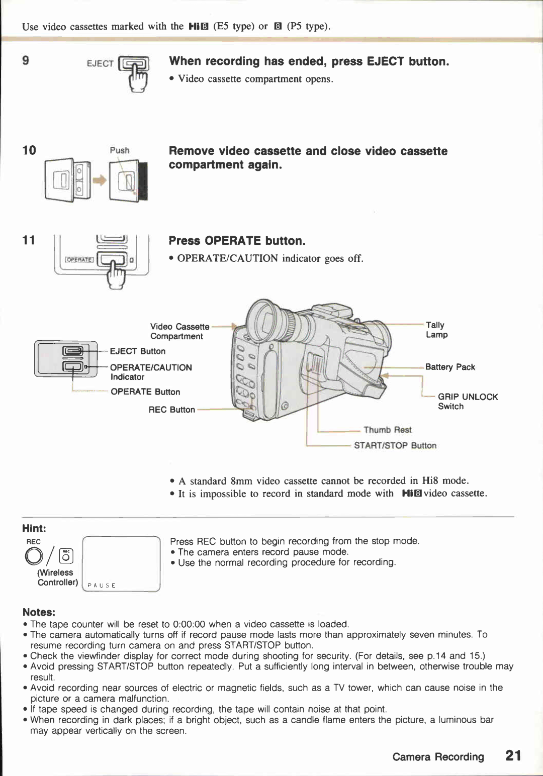 Canon E800 manual 