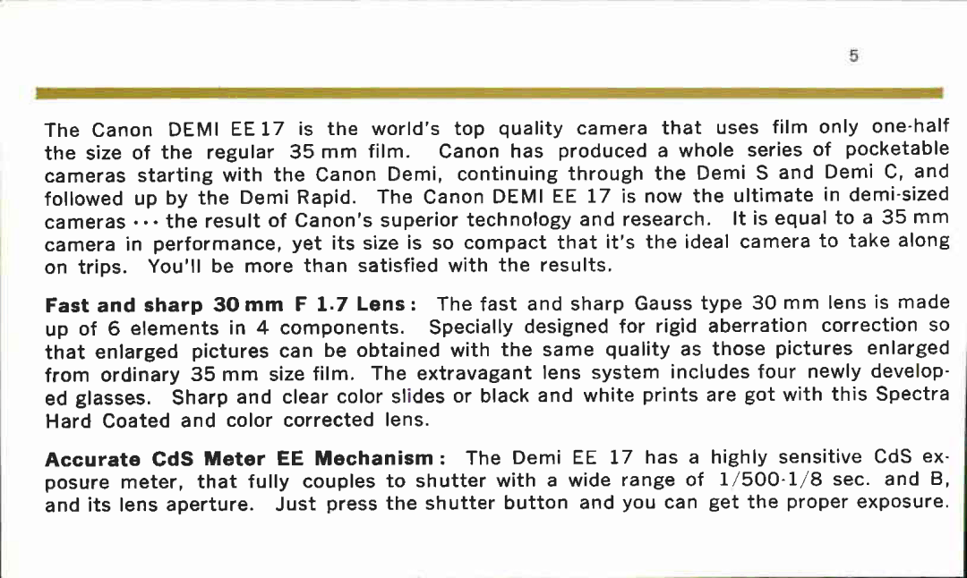 Canon EE17 manual 