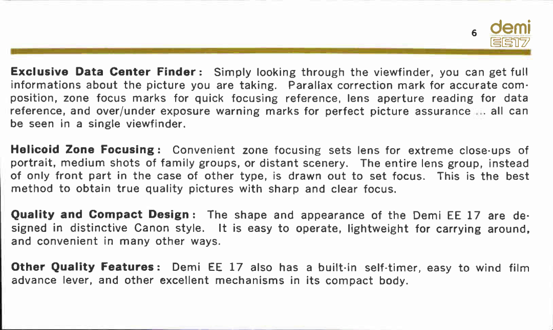 Canon EE17 manual 