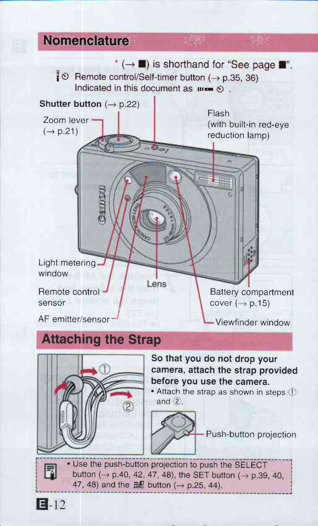 Canon ELPH 2 manual 