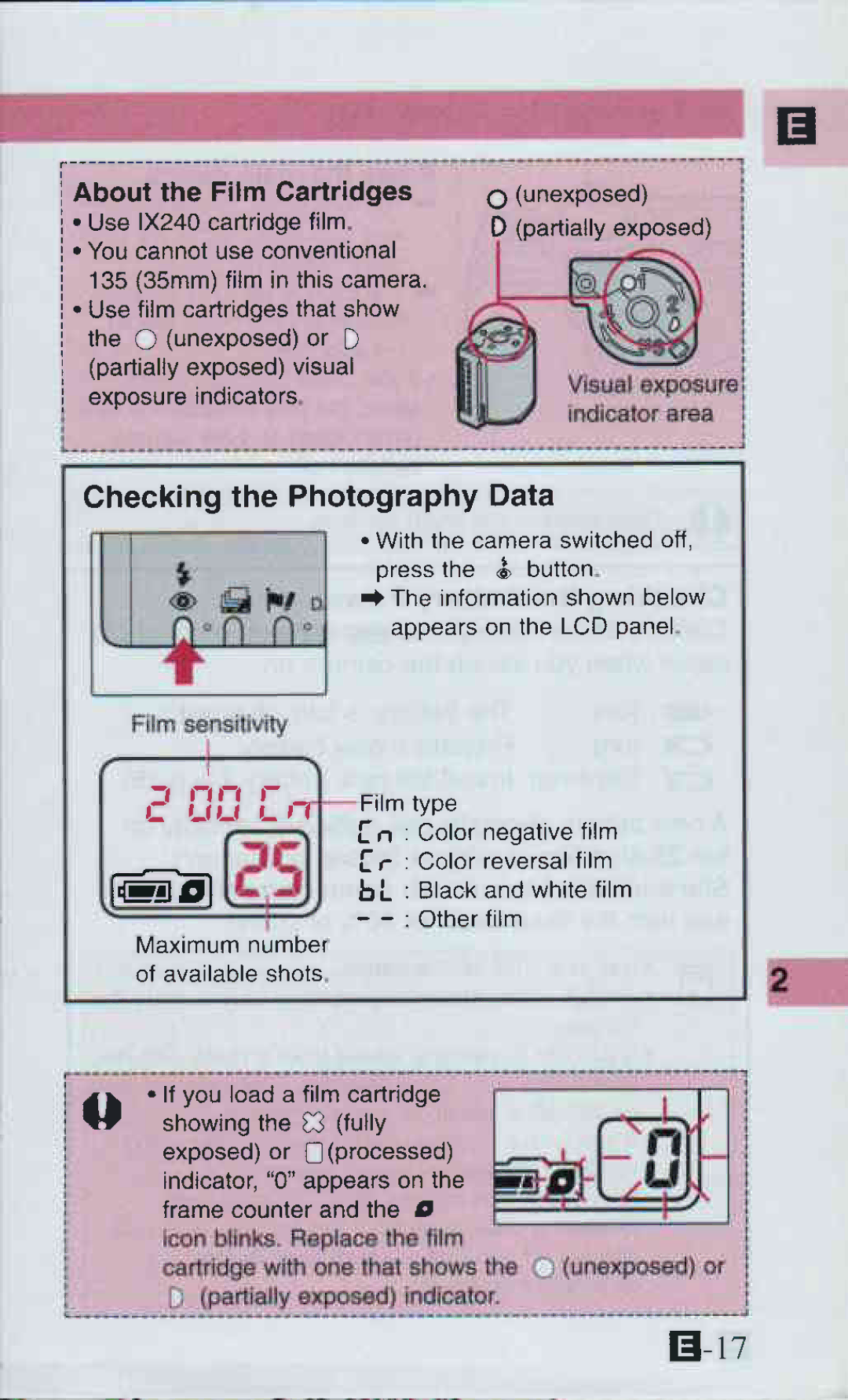 Canon ELPH 2 manual 