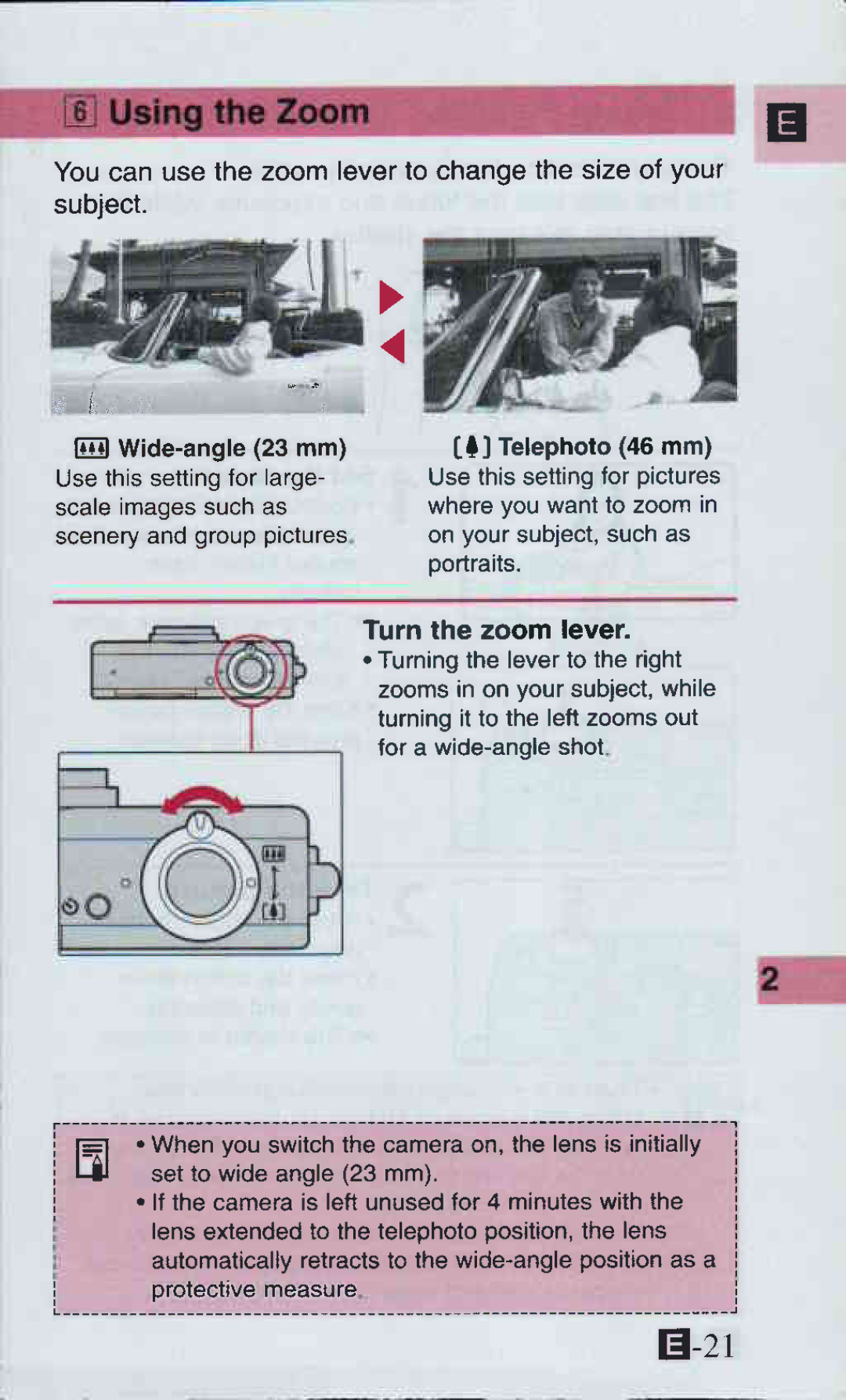 Canon ELPH 2 manual 