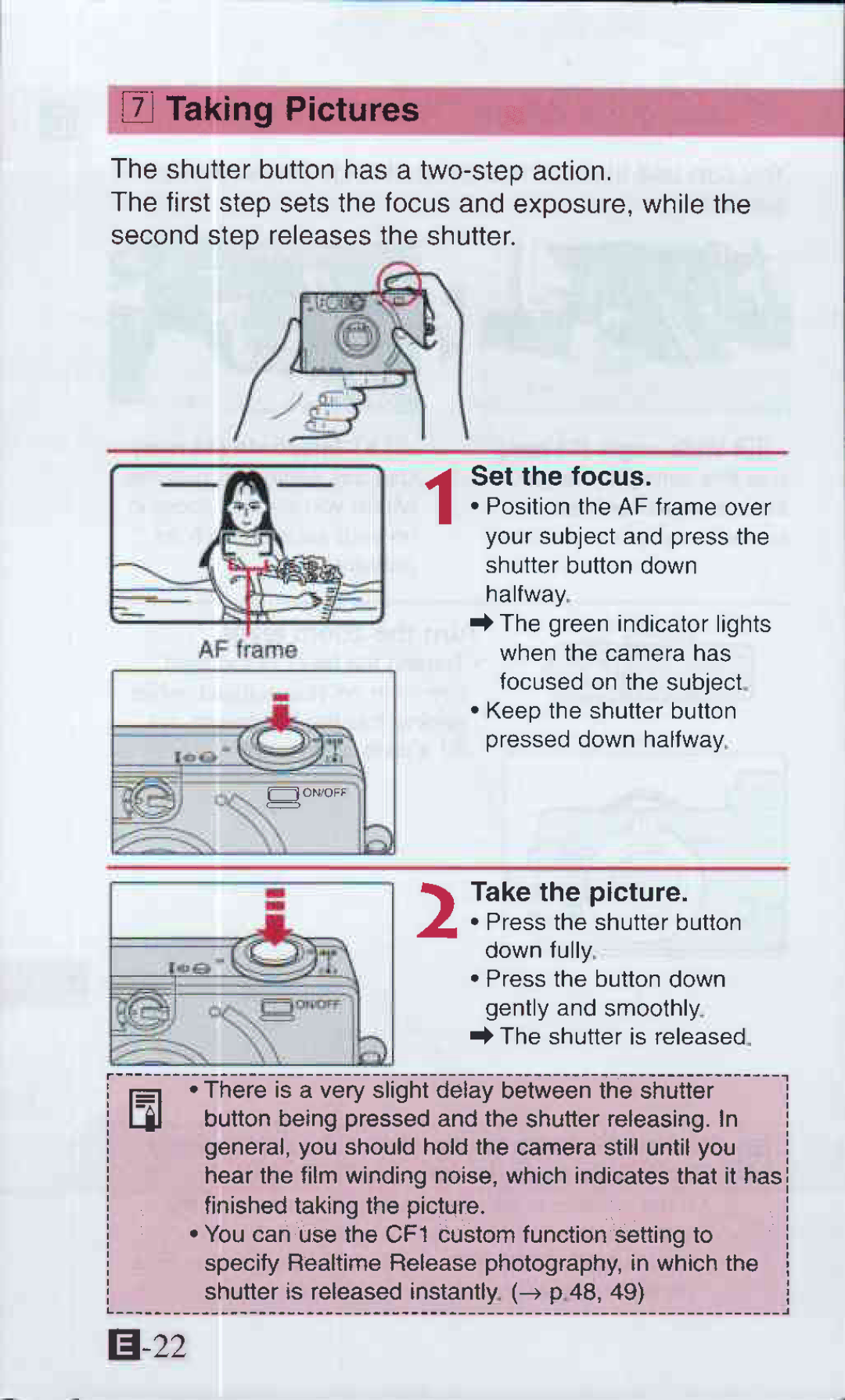 Canon ELPH 2 manual 