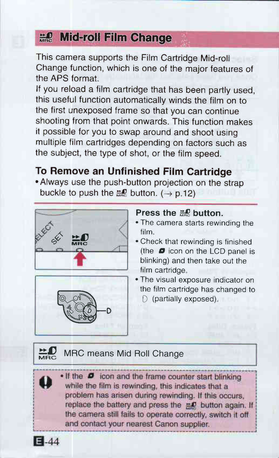 Canon ELPH 2 manual 