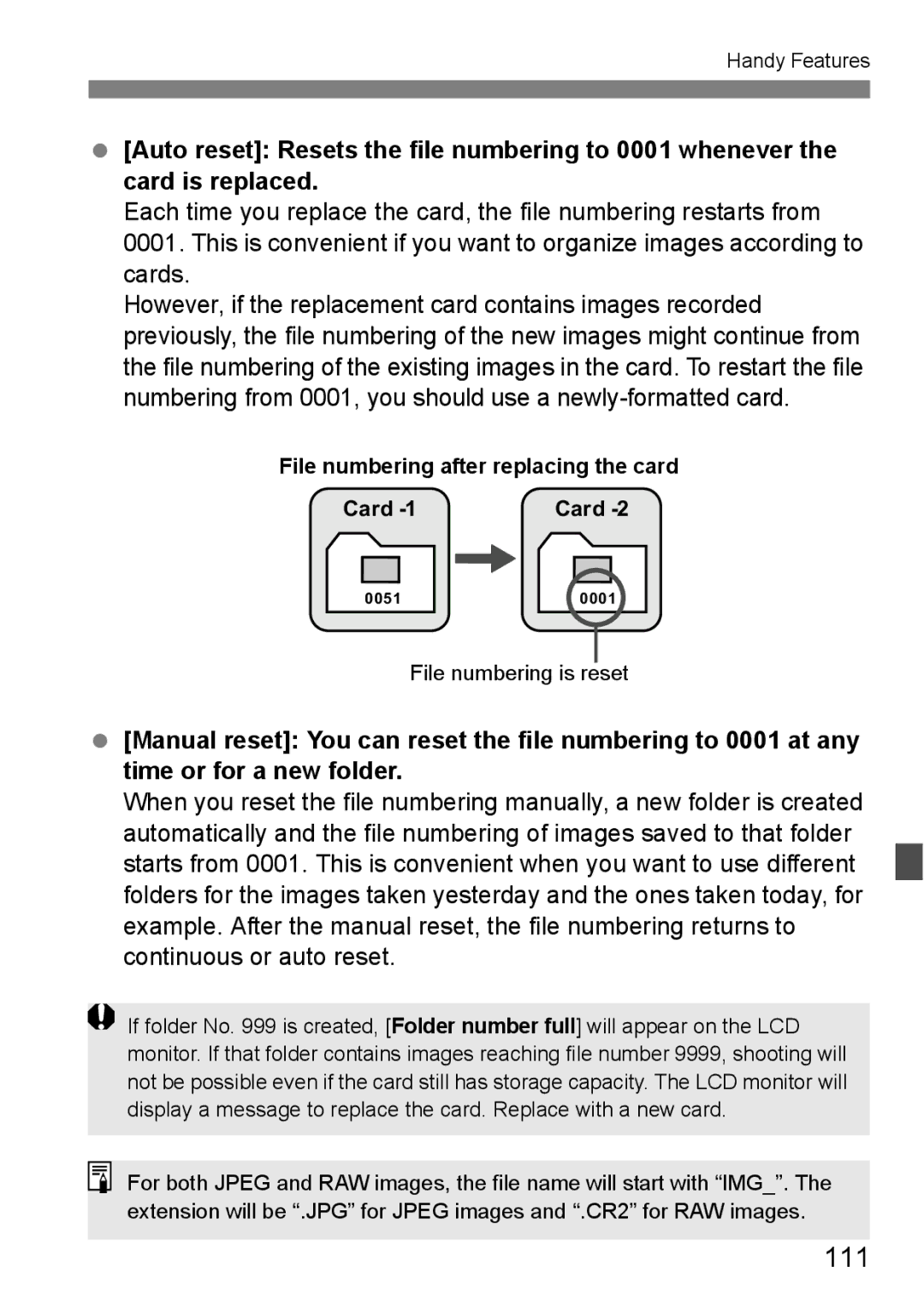 Canon EOS 1000D instruction manual 111 