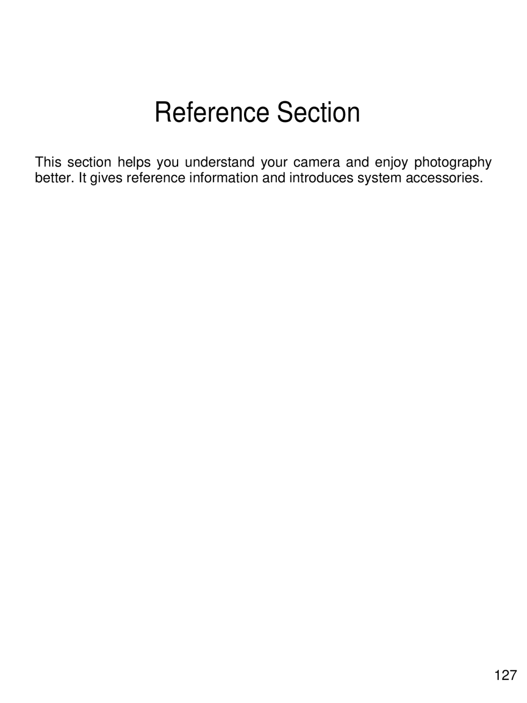 Canon EOS-3 manual Reference Section, 127 