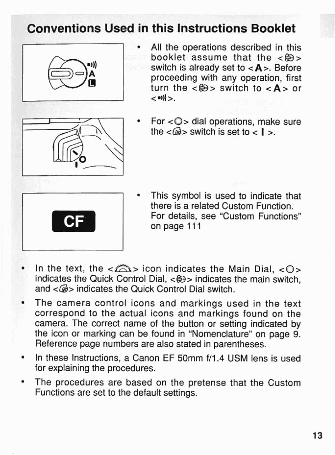 Canon EOS 3 manual 