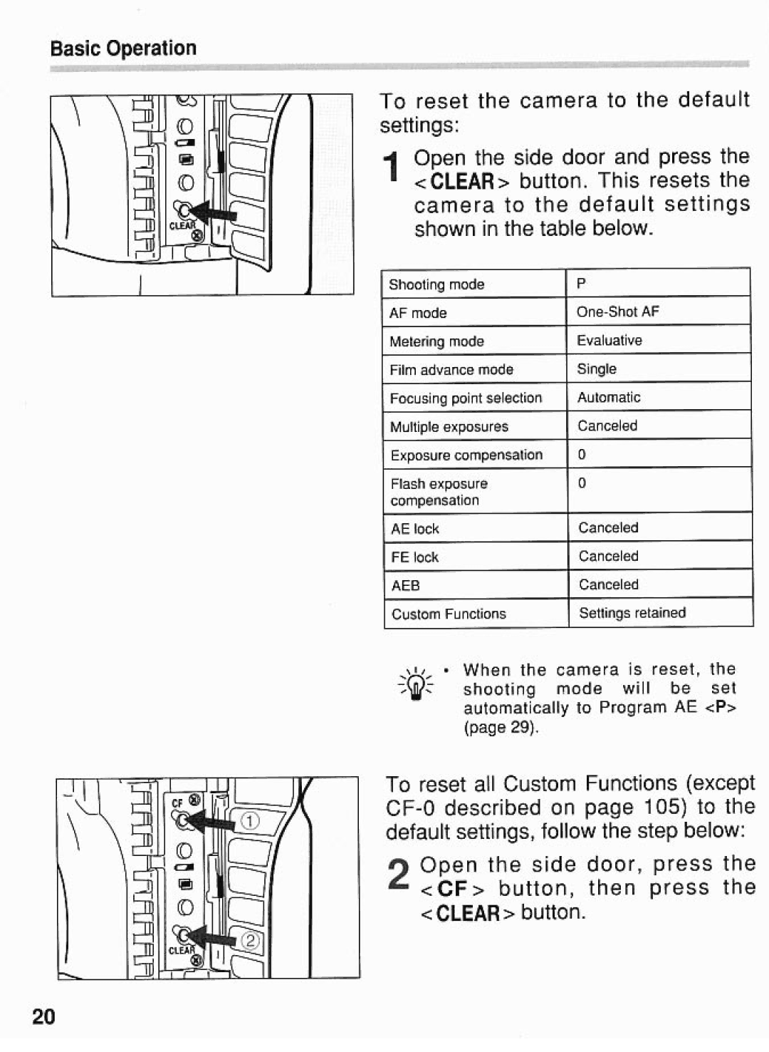 Canon EOS 3 manual 