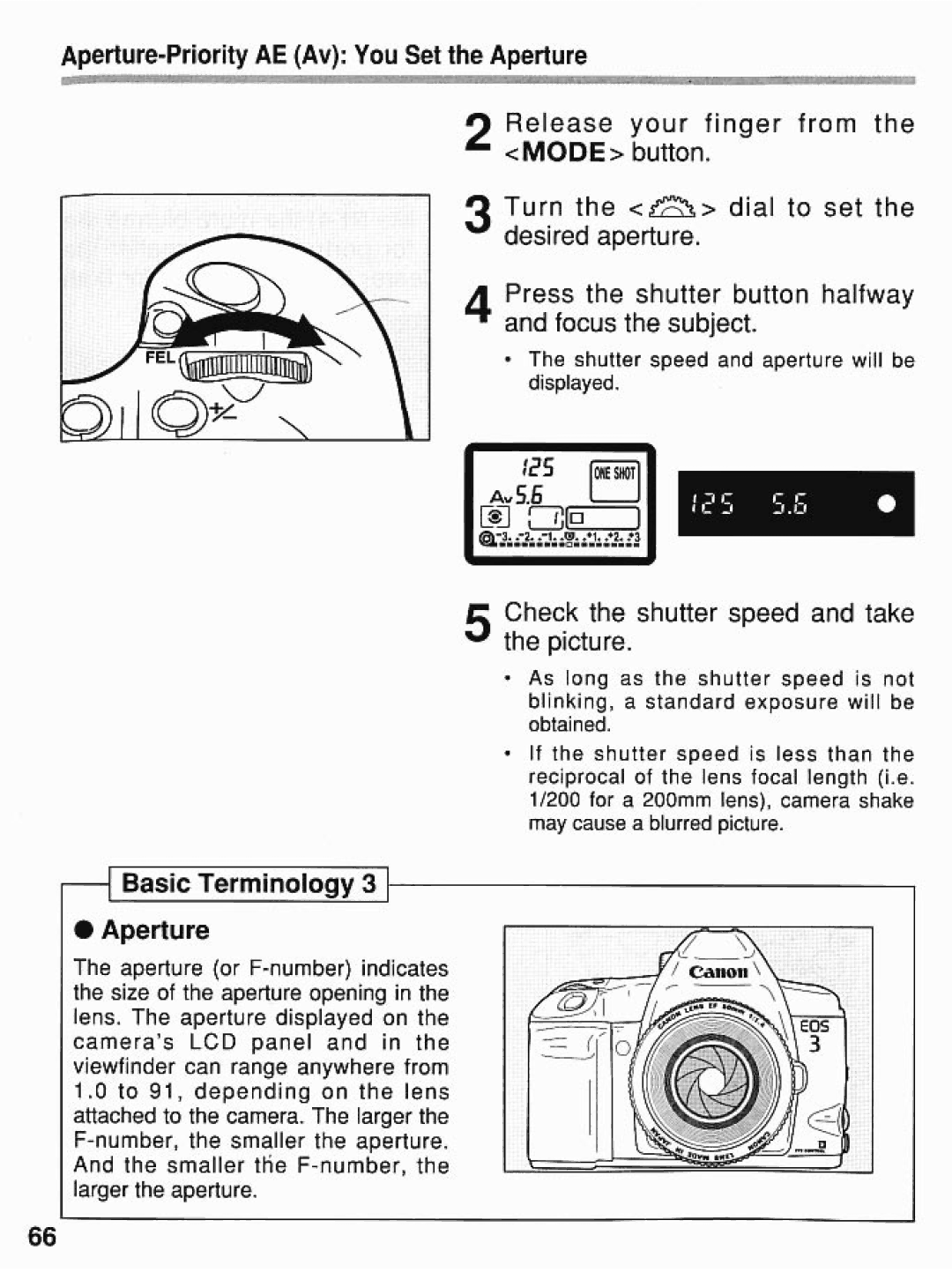 Canon EOS 3 manual 