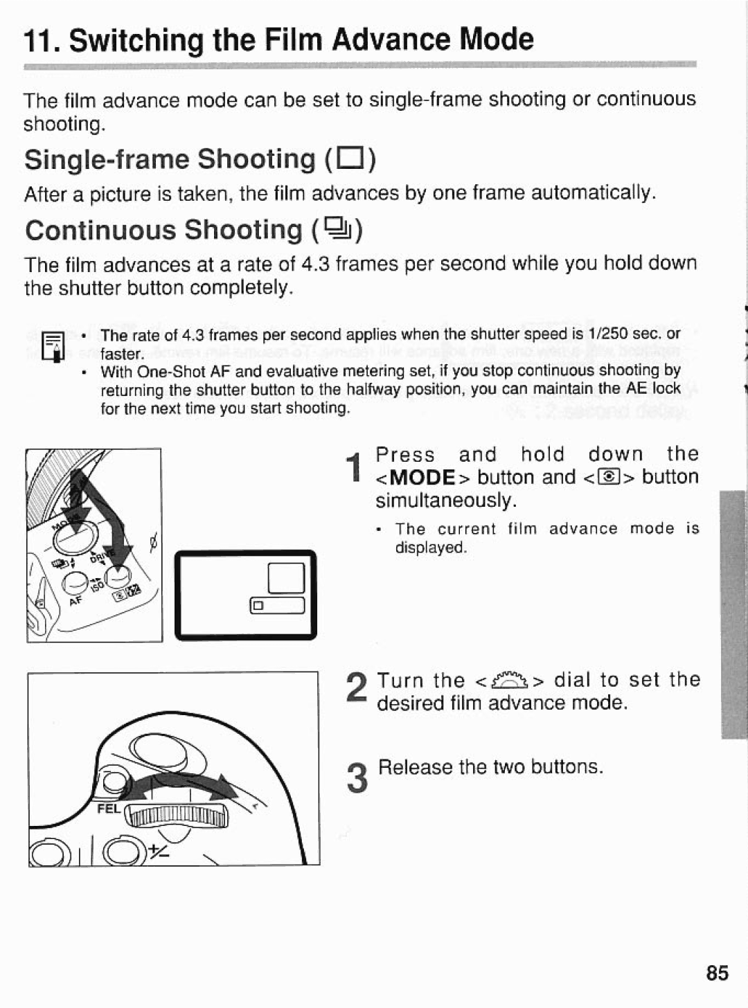 Canon EOS 3 manual 