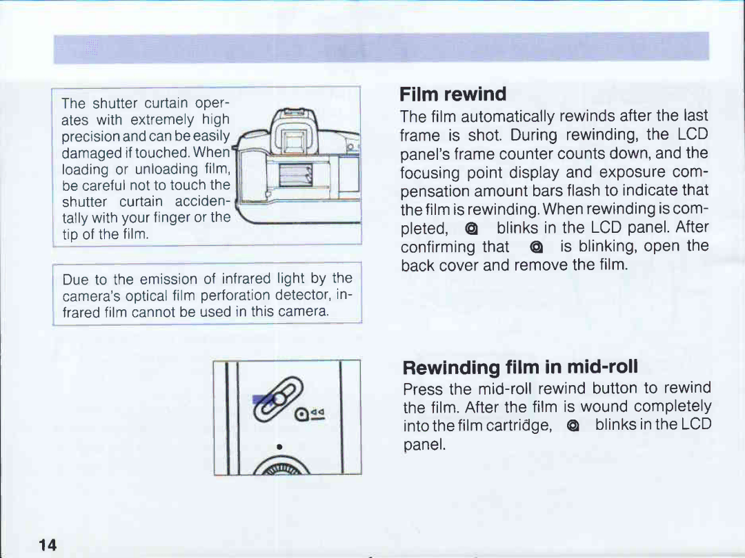 Canon EOS 5QD manual 