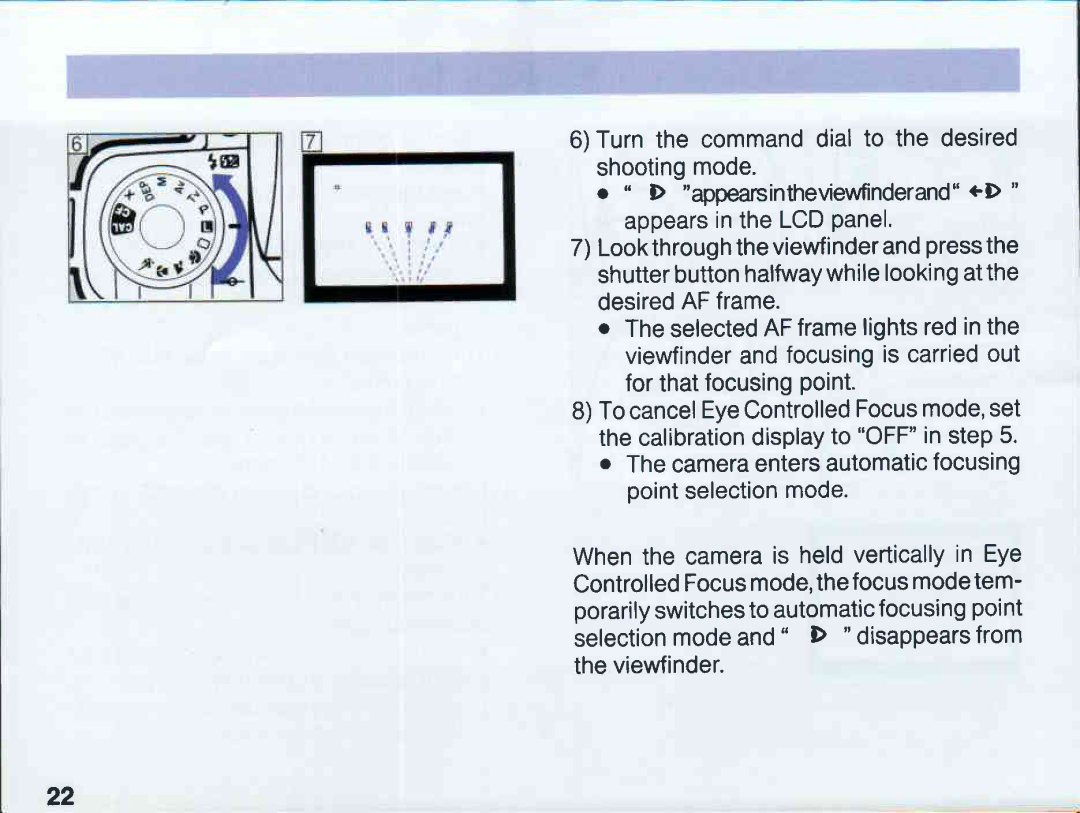 Canon EOS 5QD manual 