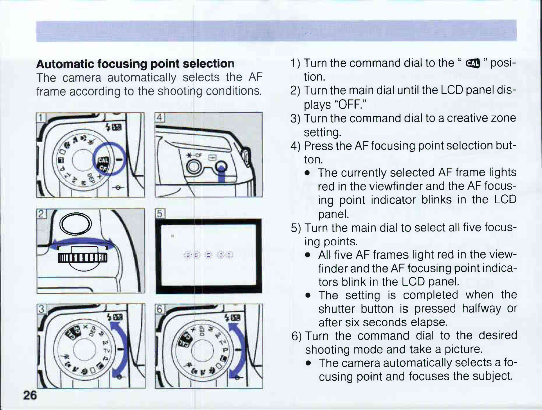 Canon EOS 5QD manual 