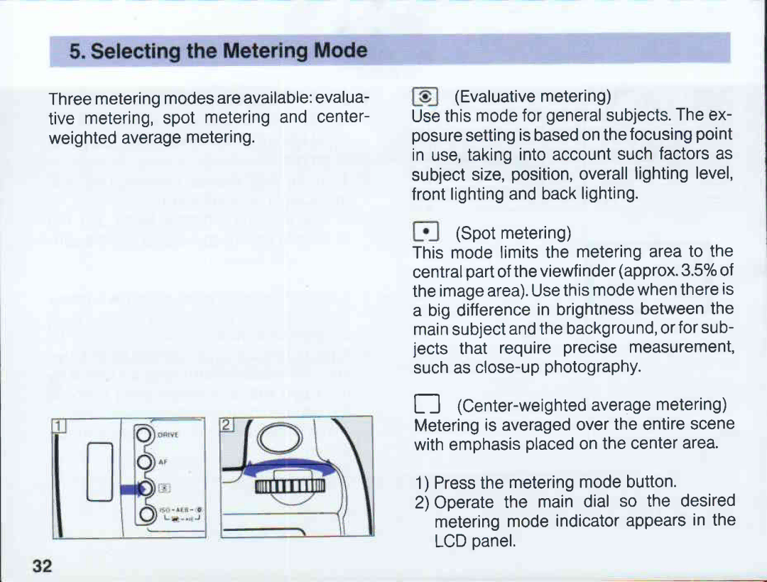 Canon EOS 5QD manual 