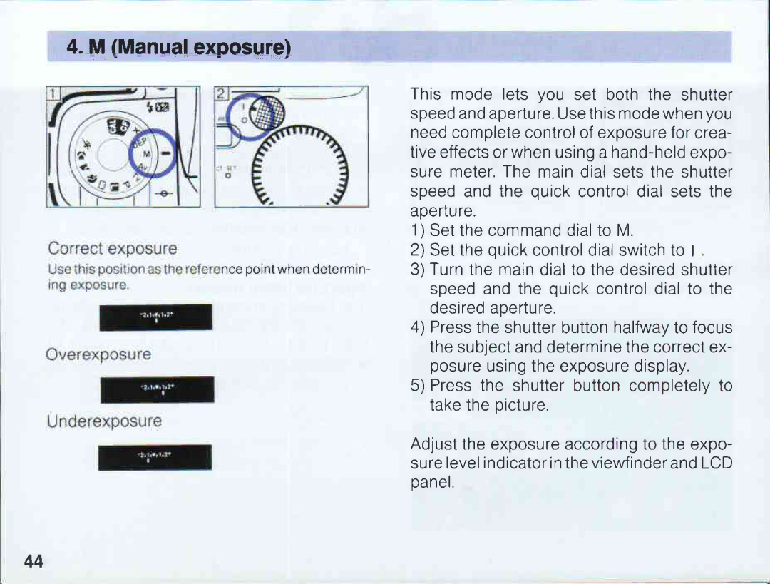 Canon EOS 5QD manual 