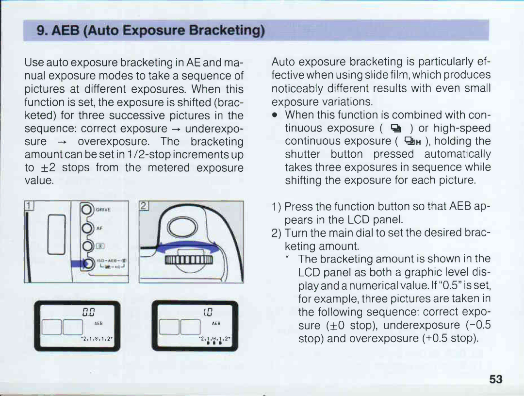 Canon EOS 5QD manual 