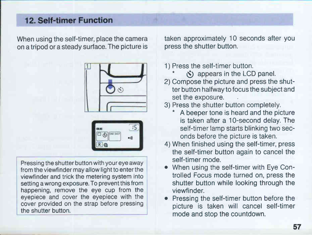 Canon EOS 5QD manual 