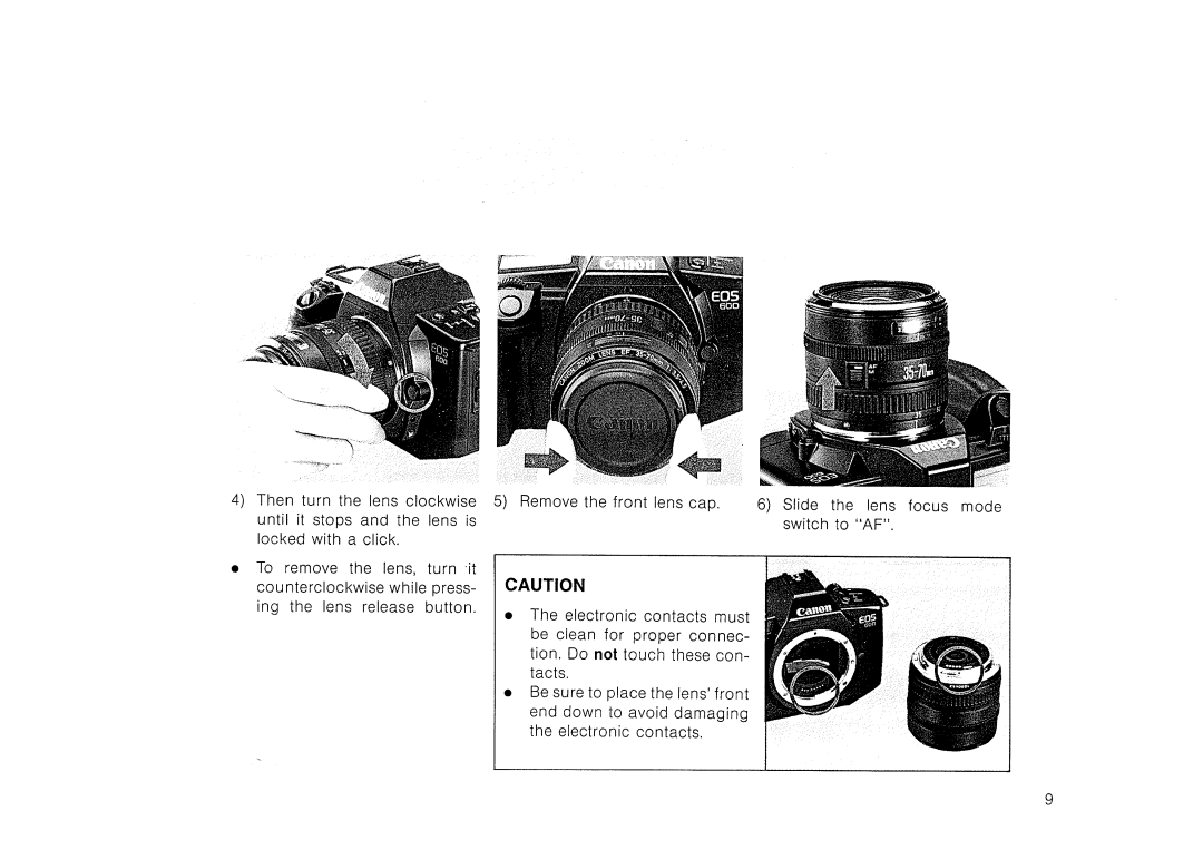Canon EOS 600 manual 