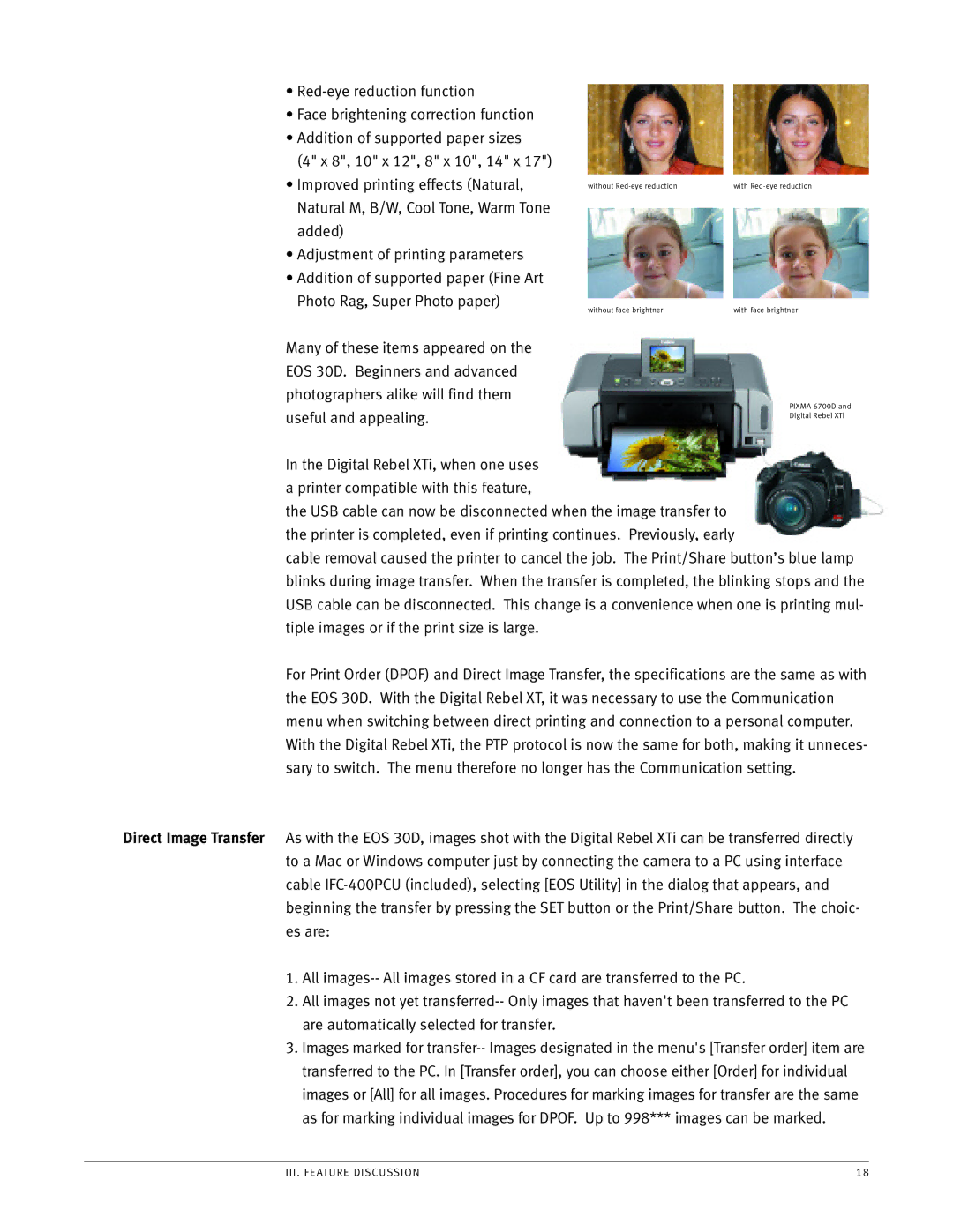 Canon EOS manual Without Red-eye reduction 