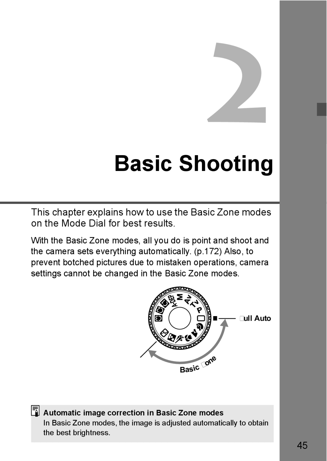 Canon EOS40D instruction manual Basic Shooting 