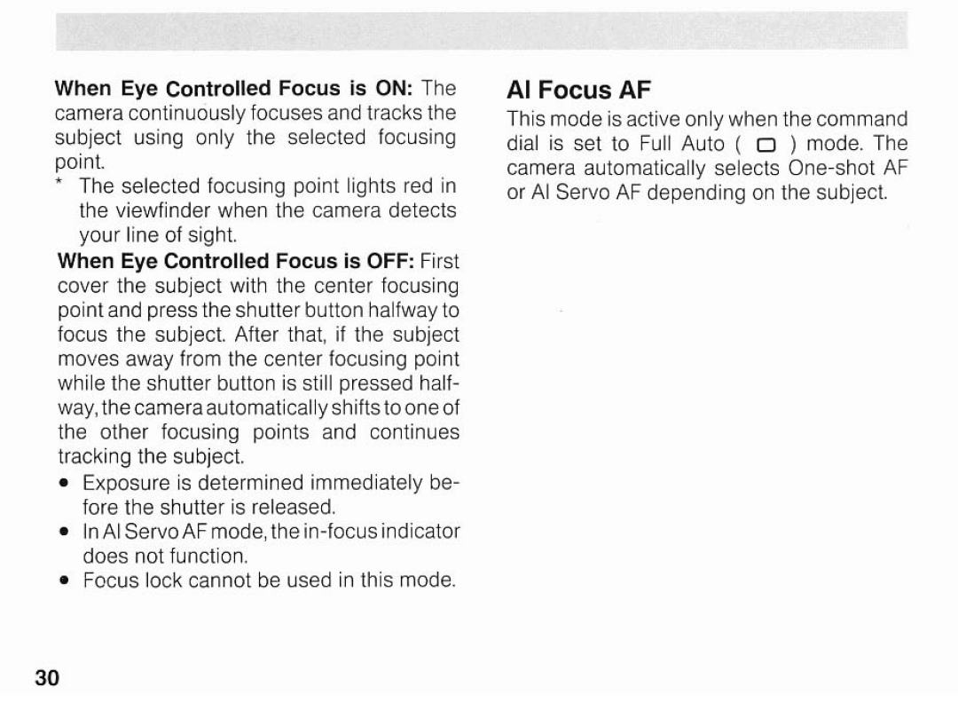 Canon EOSA2E manual 