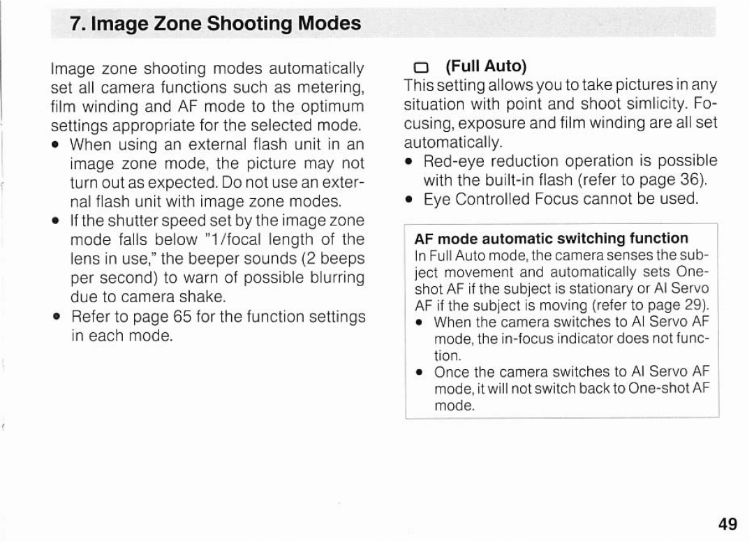 Canon EOSA2E manual 