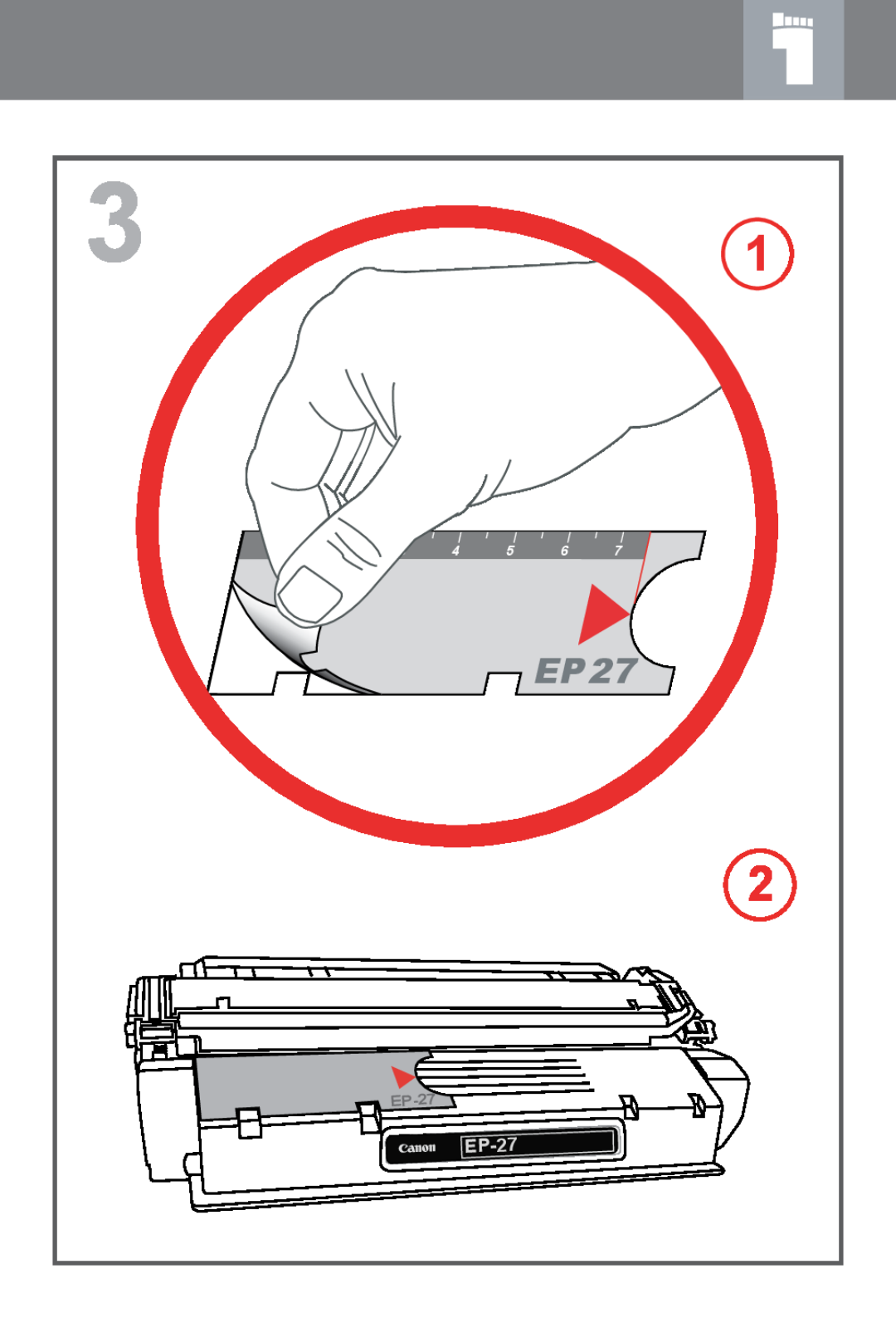 Canon EP27 instruction manual EP-27 