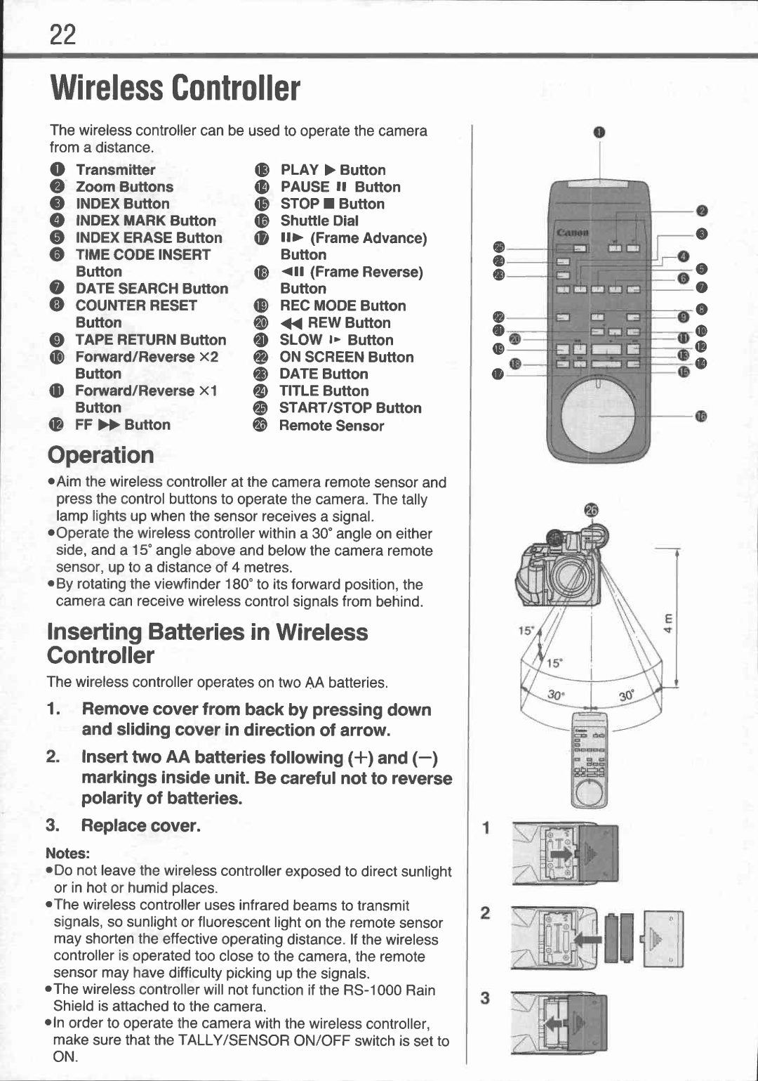 Canon EX 2 Hi manual 