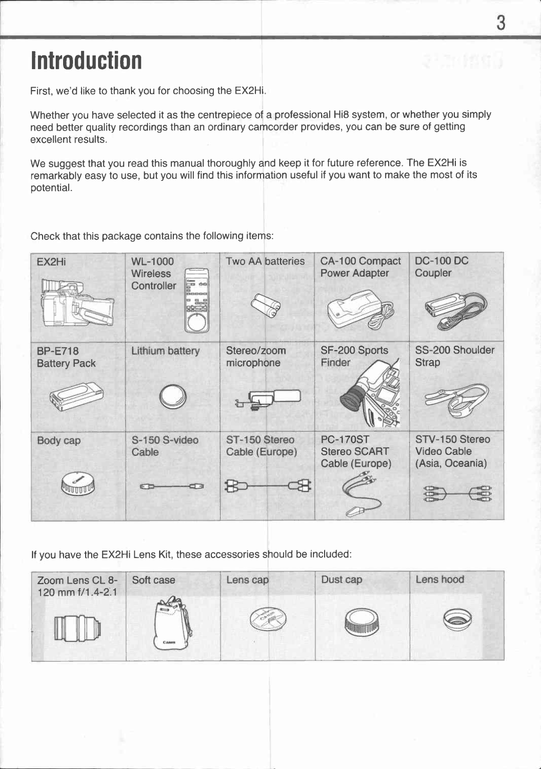 Canon EX 2 Hi manual 