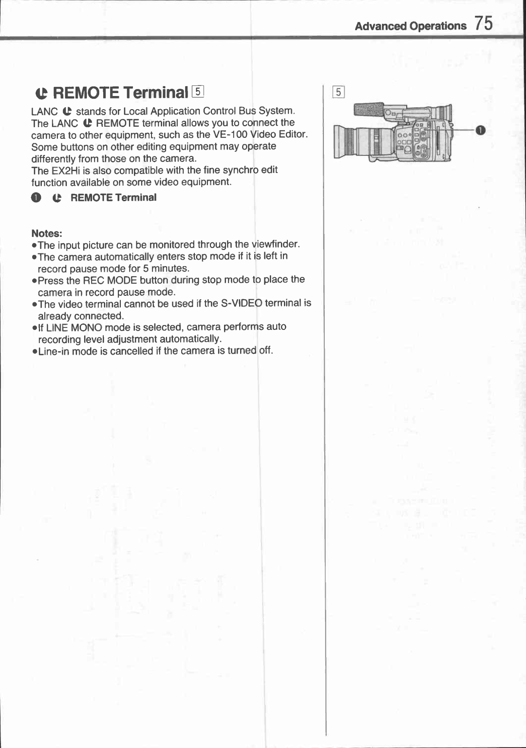 Canon EX 2 Hi manual 