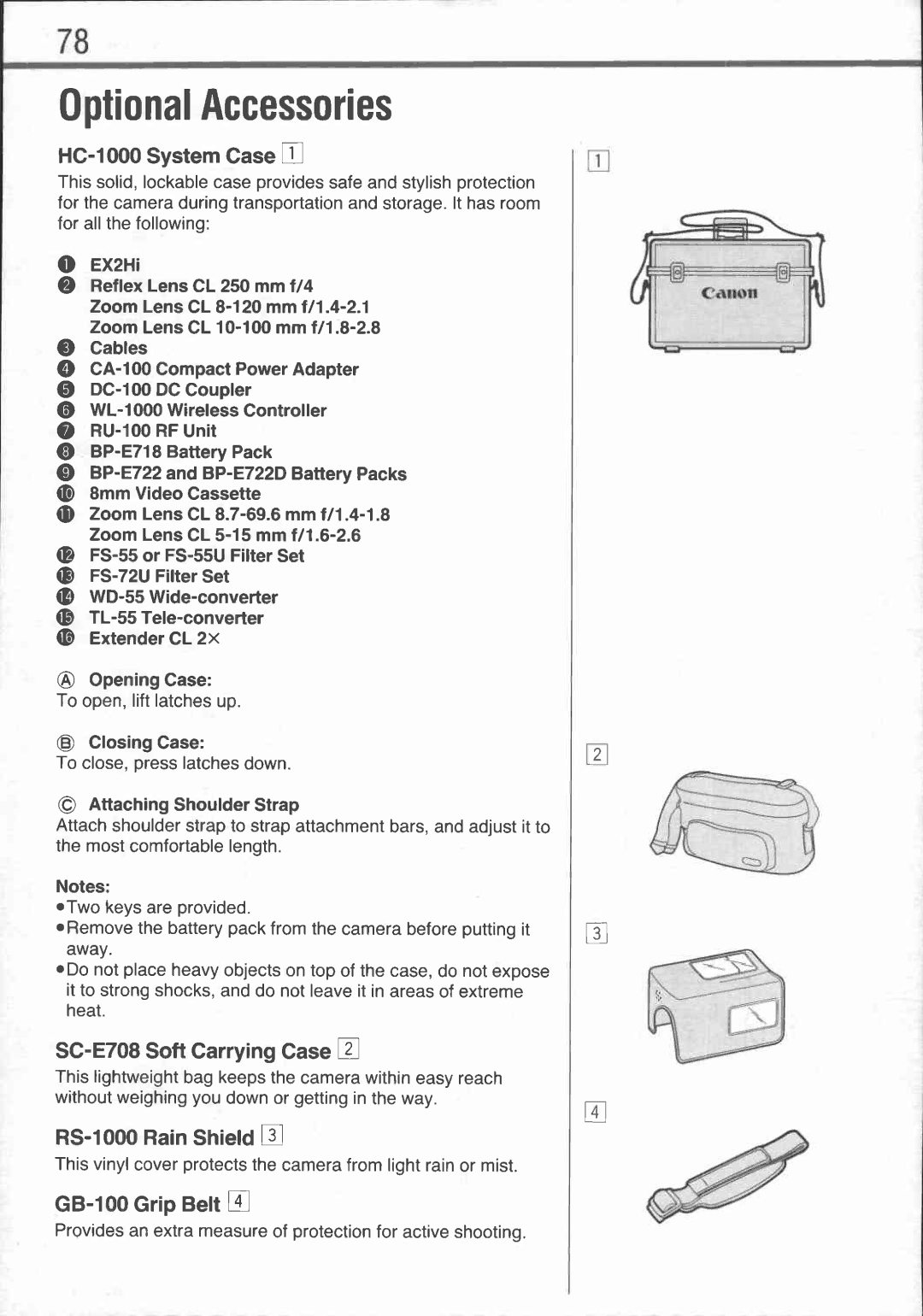 Canon EX 2 Hi manual 