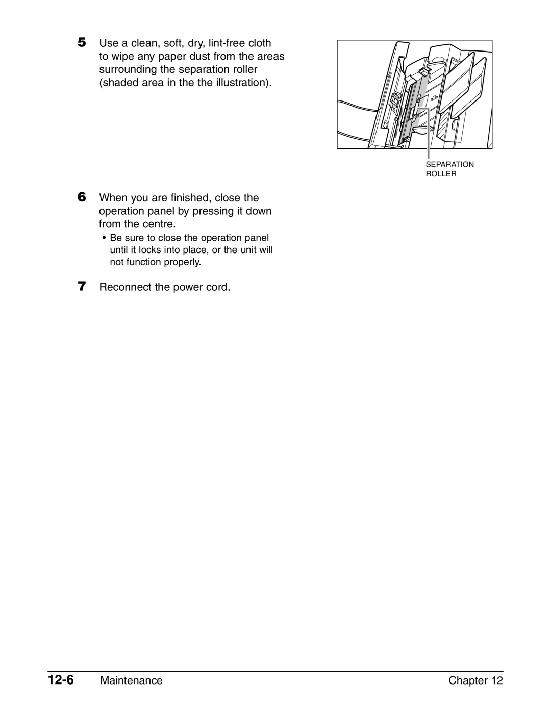 Canon FAX-L290, FAX-L240 manual 12-6 