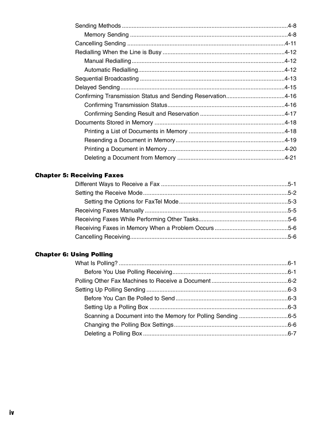 Canon FAX-L400 manual Receiving Faxes 