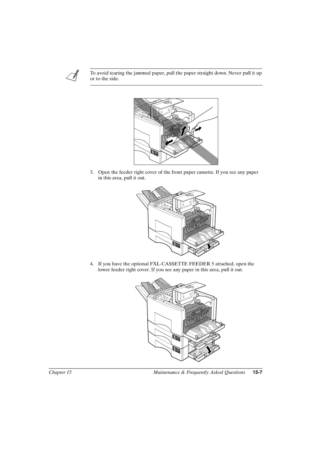 Canon FAX-L800 manual Chapter Maintenance & Frequently Asked Questions 